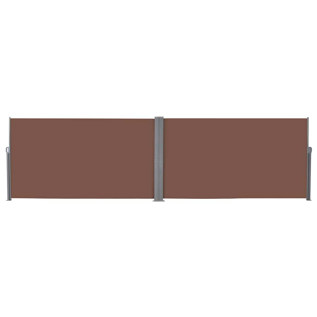 Vidaxl forrude udvides 160x600 cm brun