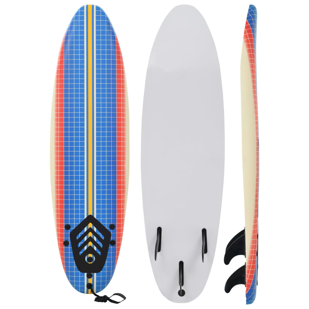 VidaXL surfbræt 170 cm mosaik