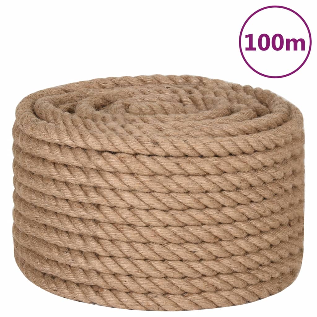 Vidaxl reb 20 mm 100 m 100% jute