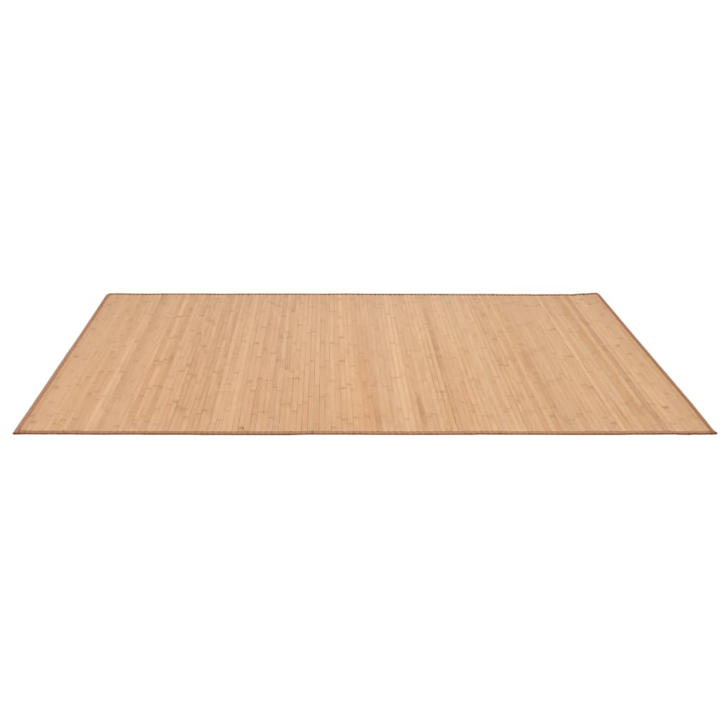 Vidaxl tæppe 150x200 cm bambusbrun