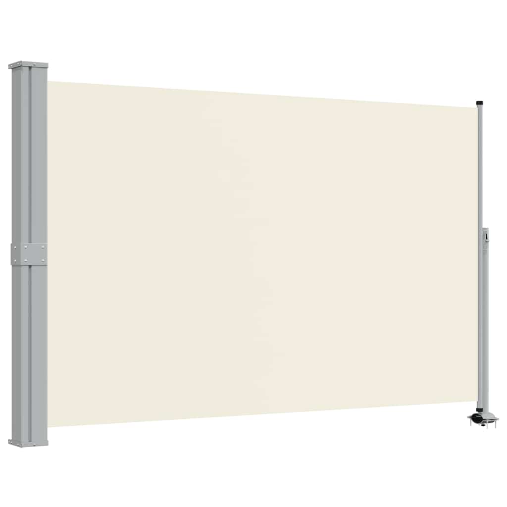 Vidaxl haveskærm Udvidelig 160x300 cm creme -farvet