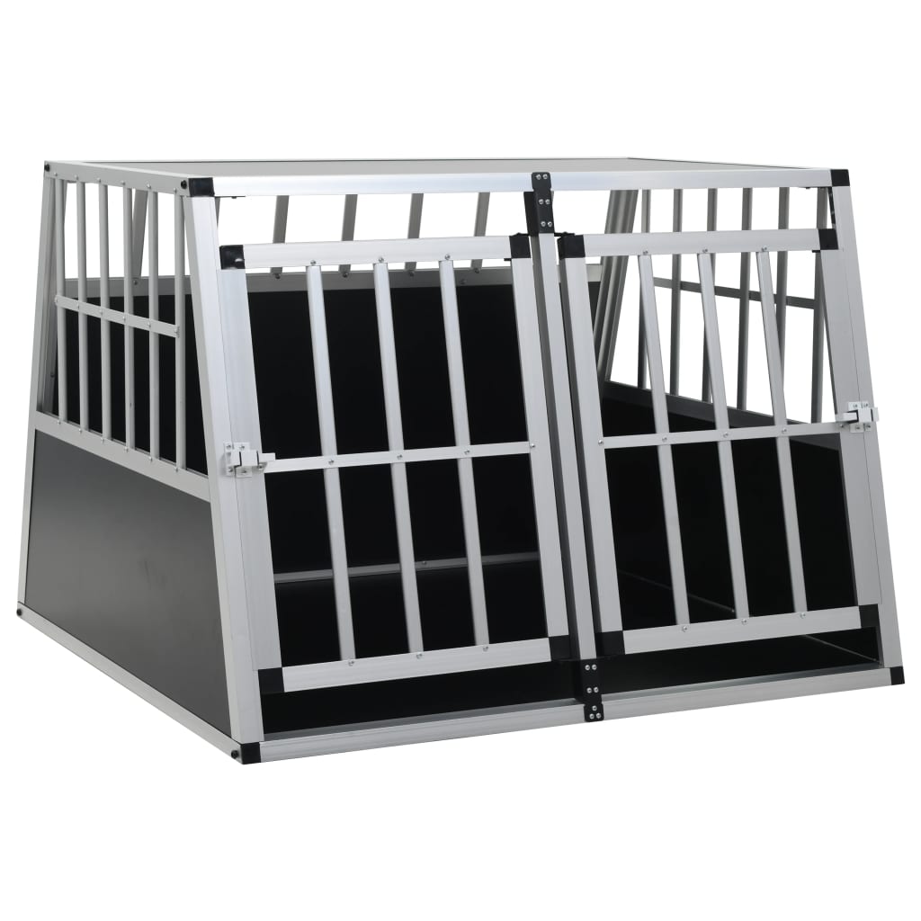 Vidaxl Dog Bank med dobbeltdør 94x88x69 cm