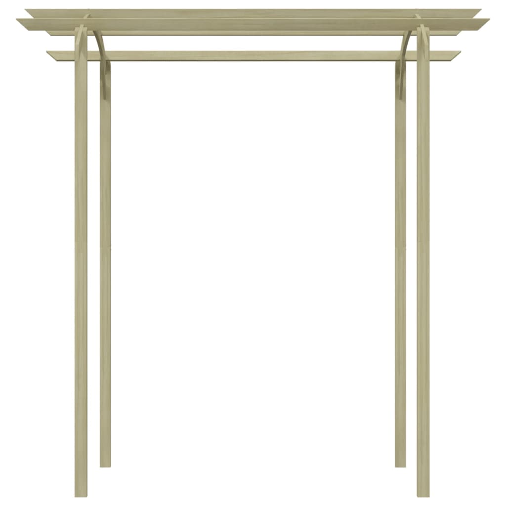 Vidaxl Pergola 180x197x210 cm Imprægneret fyrretræ
