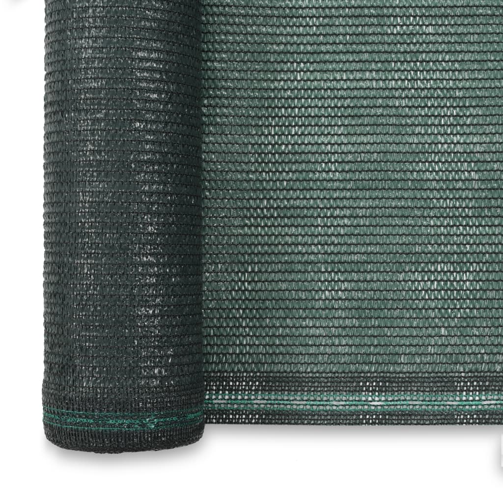Vidaxl tennisskærm 1,4x50 m HDPE Green