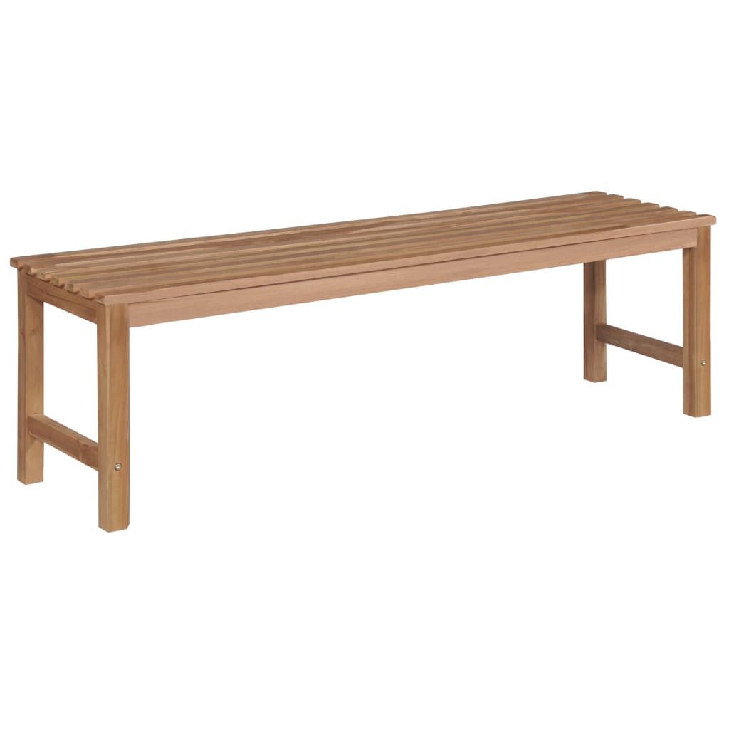 Vidaxl tuinbank 150 cm massief teakhout
