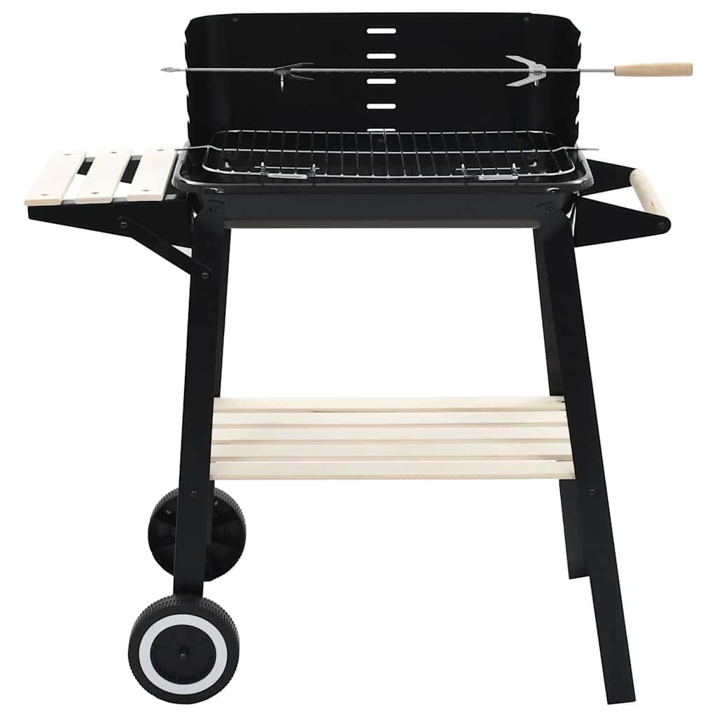 Vidaxl Charcoal Barbecue står med hjul