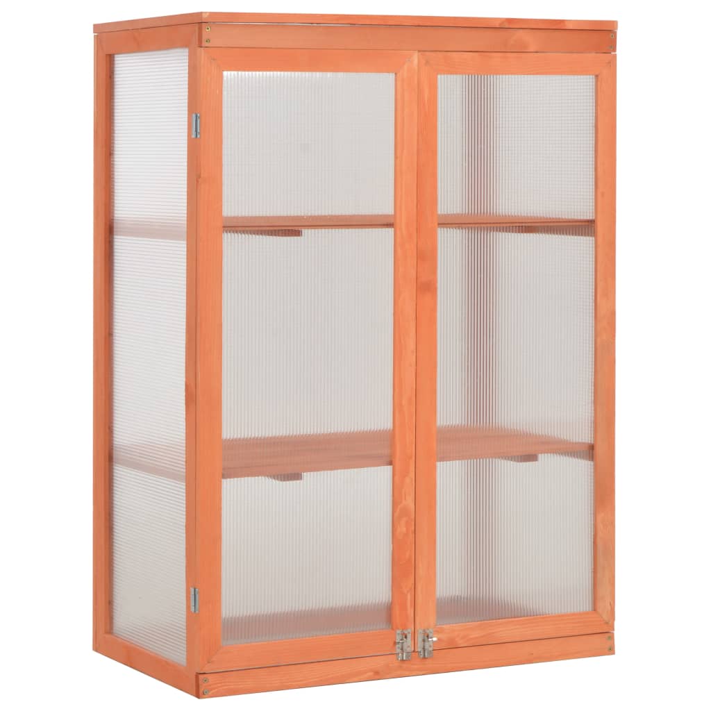 Vidaxl Tuinkas 75x47x109 cm træ