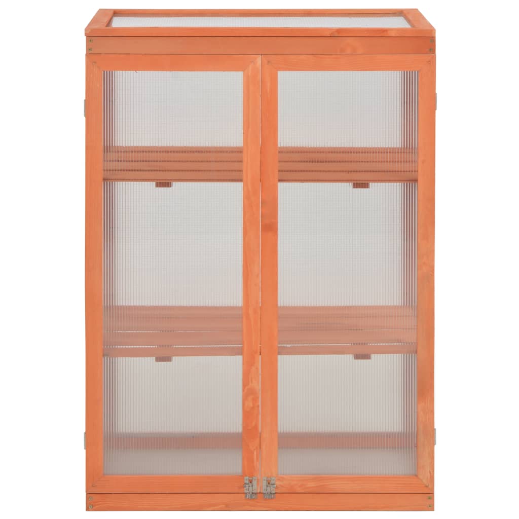 Vidaxl Tuinkas 75x47x109 cm træ
