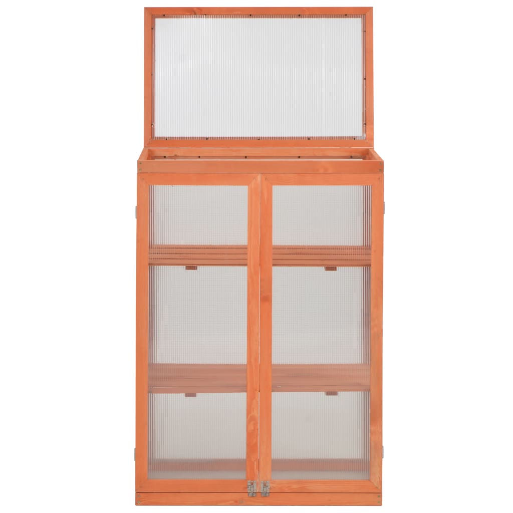 Vidaxl Tuinkas 75x47x109 cm træ