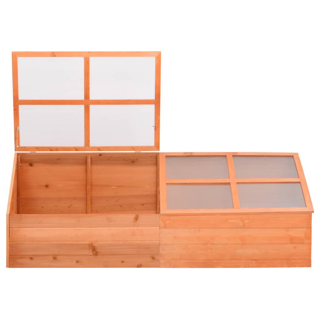 Vidaxx havedrivhus 180x57x62 cm træ