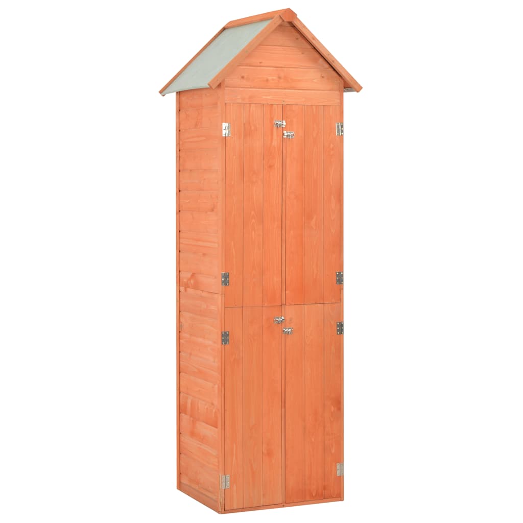 Vidaxl Garden Storage 71x60x213 cm træ