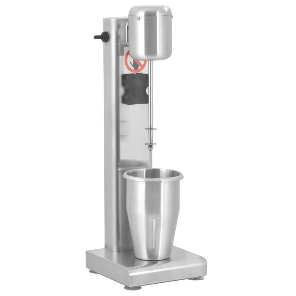Vidaxl Milkshake Mixer 1 L rustfrit stål
