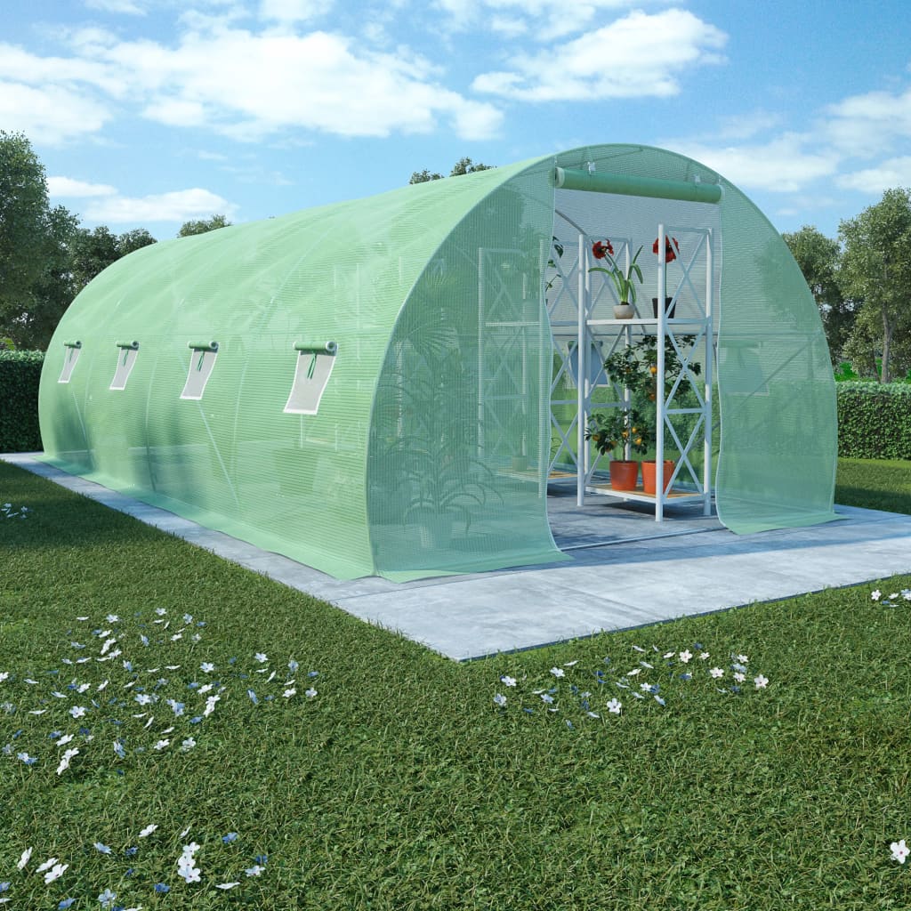Vidaxl drivhus 18 m² 600x300x200 cm