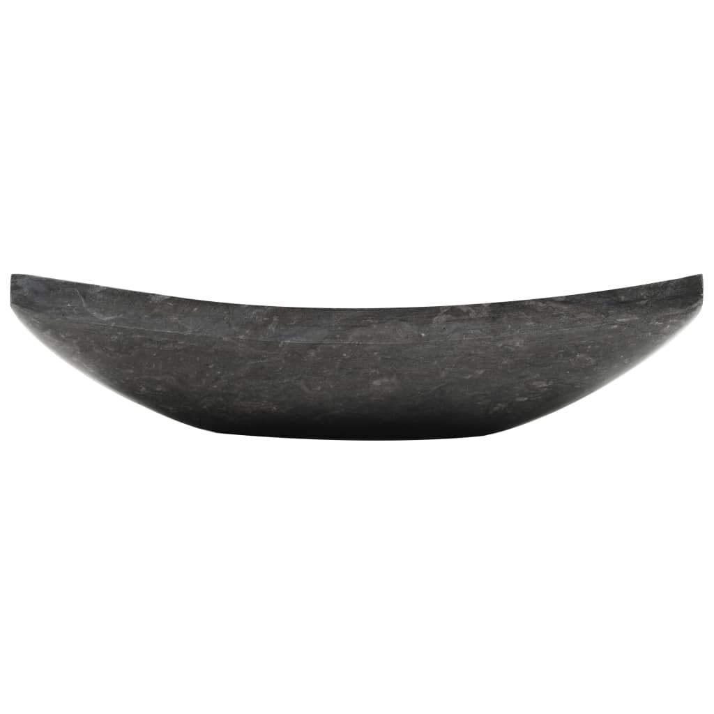 Vidaxl Sink 50x35x12 cm marmor sort