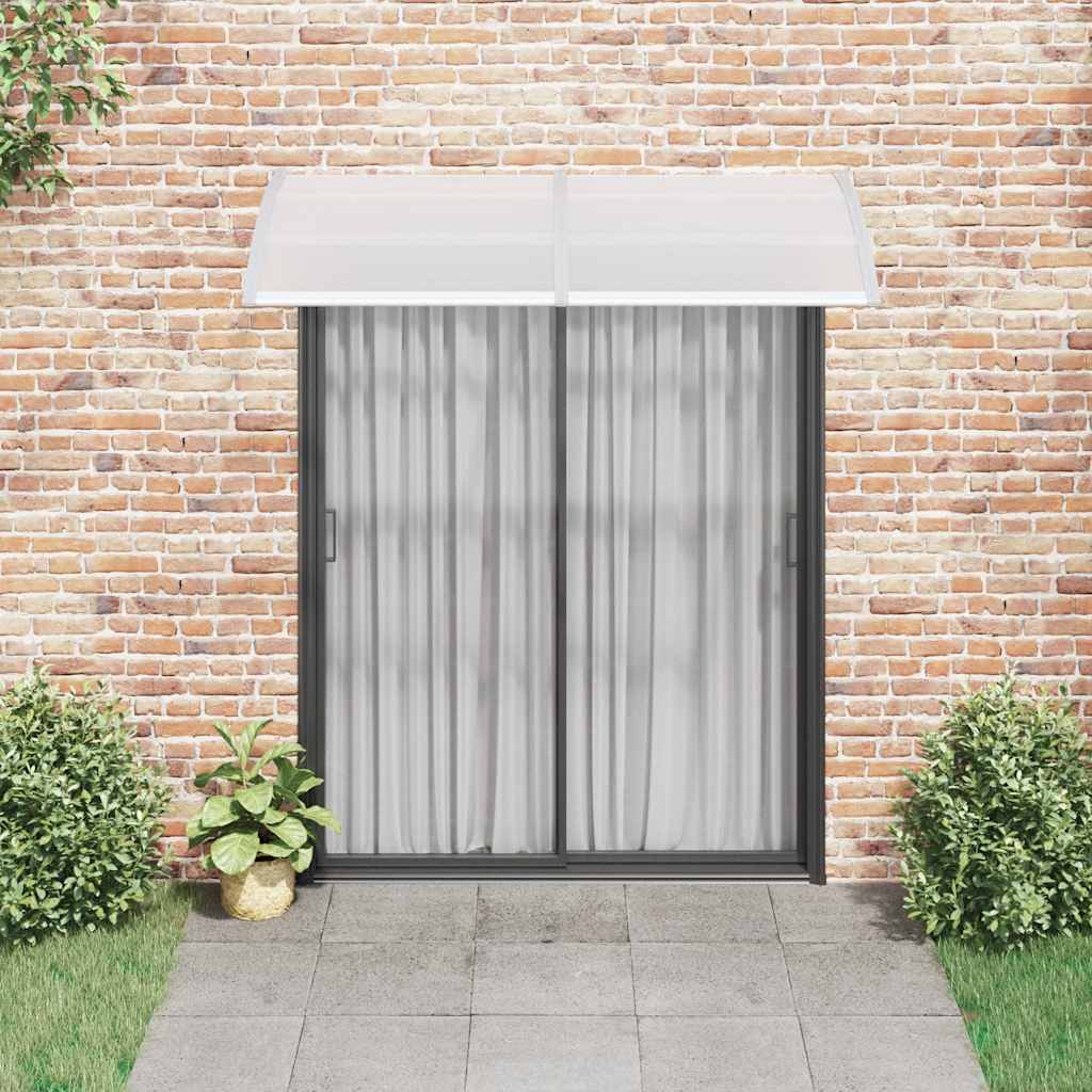 Vidaxl Door Canopy 200x100 cm pc grå