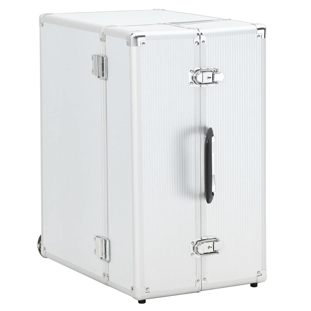 Vidaxx pilotvogn 47x39x27 cm aluminium sølv