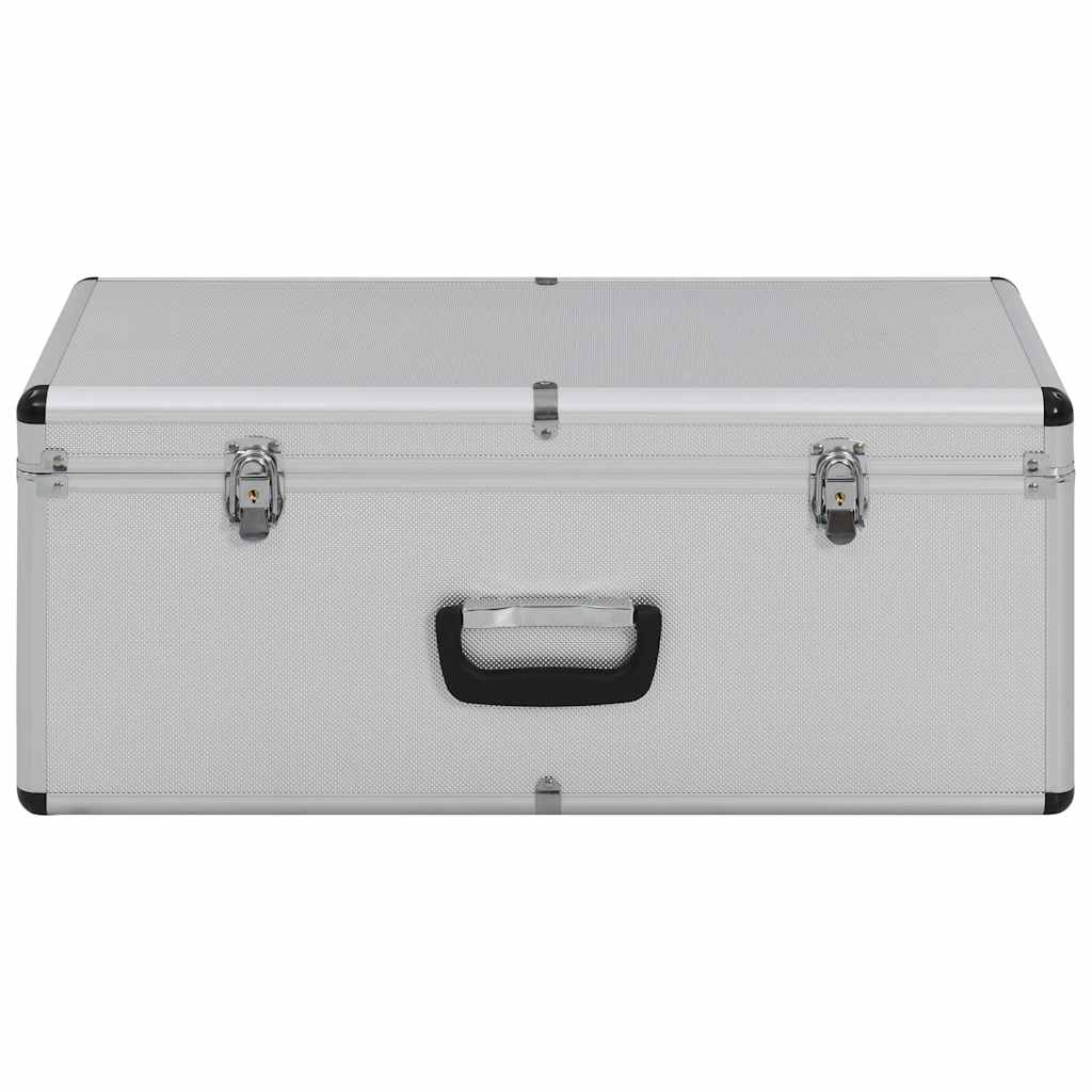 Vidaxl Storage Bockets 2 St. Aluminium Sølvfarvet