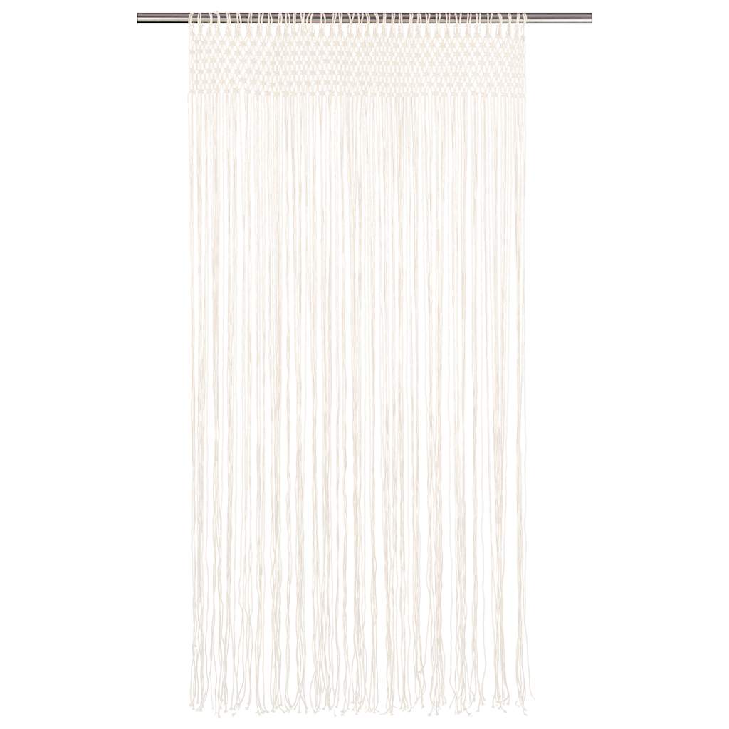 Vidaxl gardin makramé 140x240 cm bomuld
