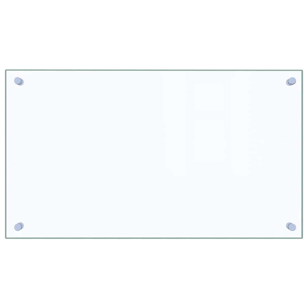 Vidaxl Splash Screen Kitchen 70x40 cm Term Glass Transparent