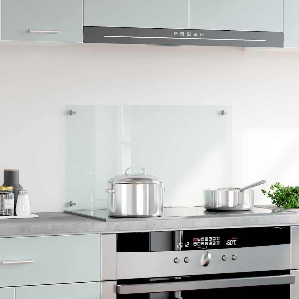 Vidaxl Splash Screen Kitchen 70x40 cm Term Glass Transparent