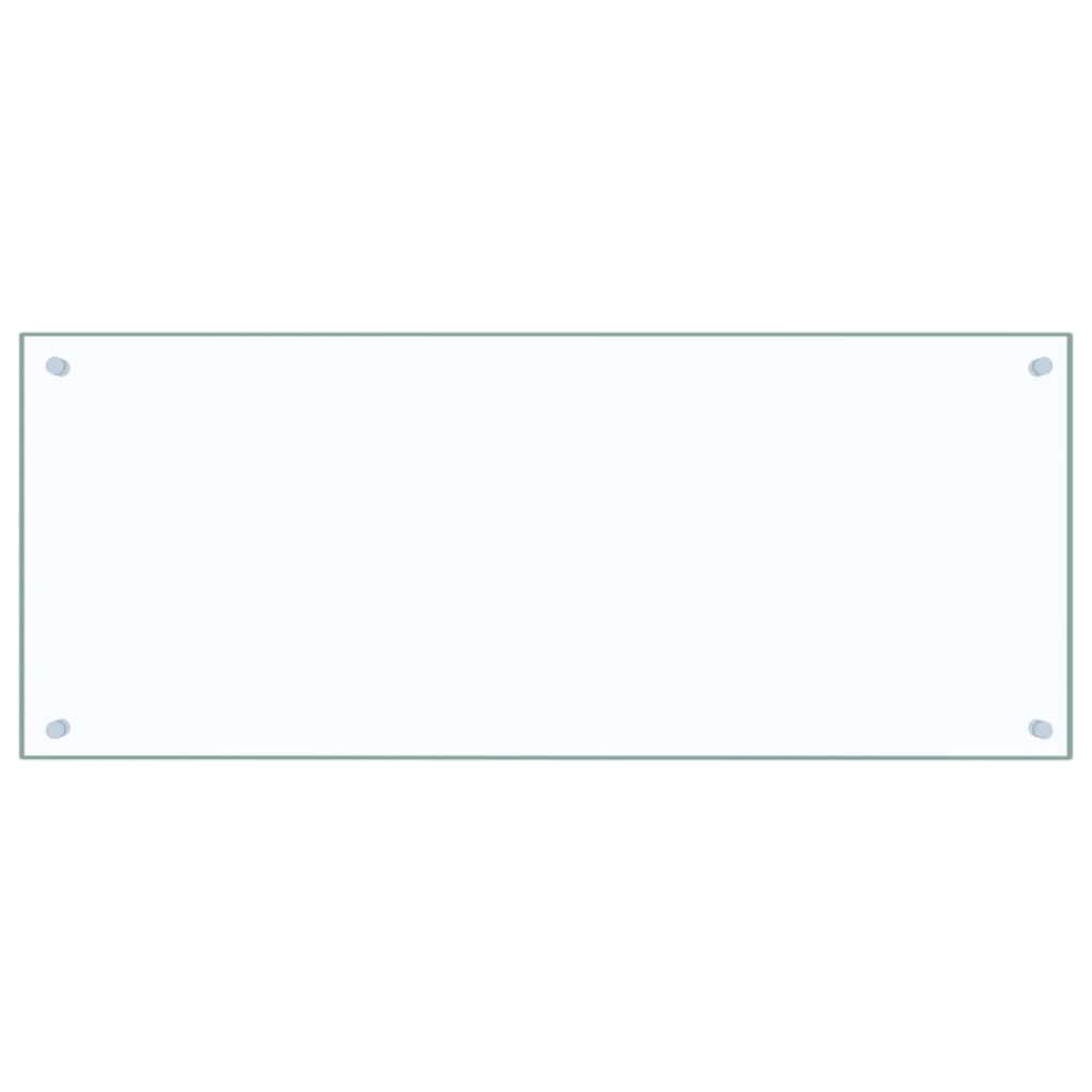 Vidaxl Splash Screen Kitchen 100x40 cm Term Glass Transparent