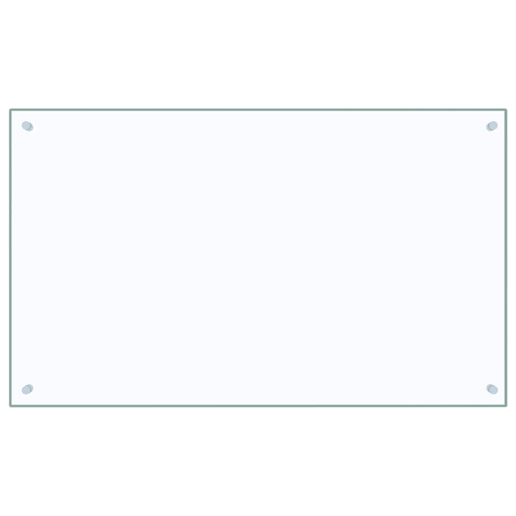 Vidaxl Splash Screen Kitchen 100x60 cm Term Glass Transparent