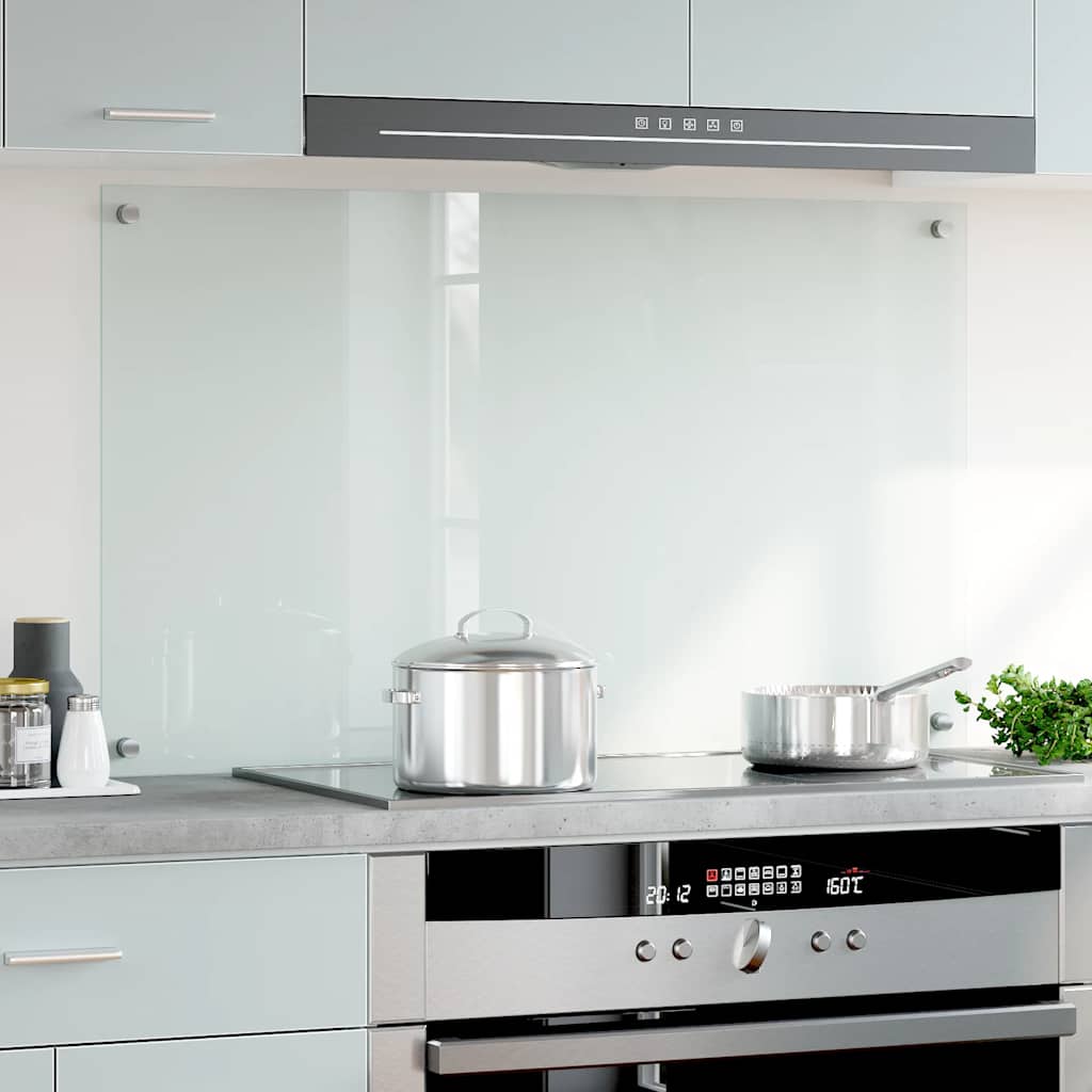 Vidaxl Splash Screen Kitchen 100x60 cm Term Glass Transparent