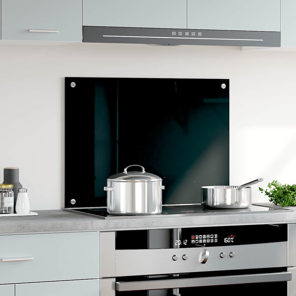 Vidaxl Splash Screen Kitchen 70x50 cm Termin Glass sort
