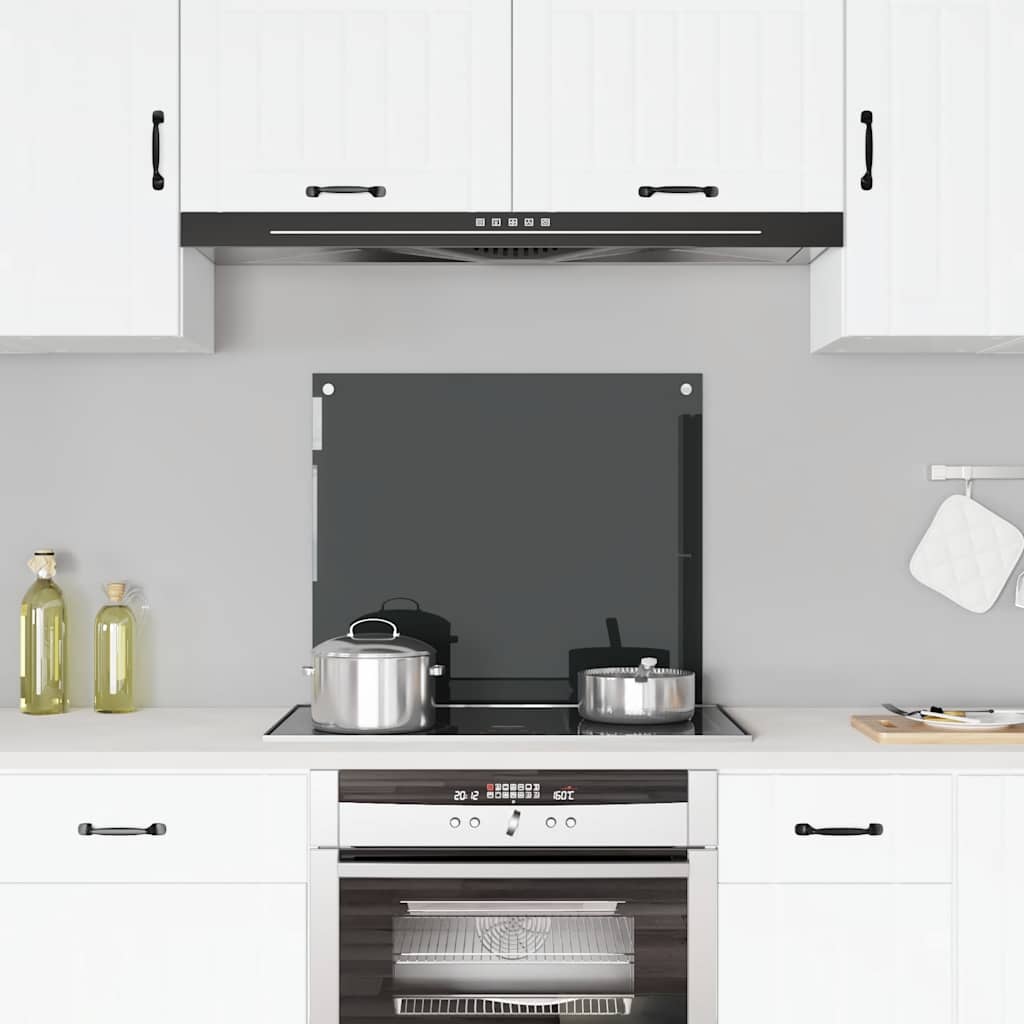 Vidaxl Splash Screen Kitchen 70x60 cm Termin Glass sort