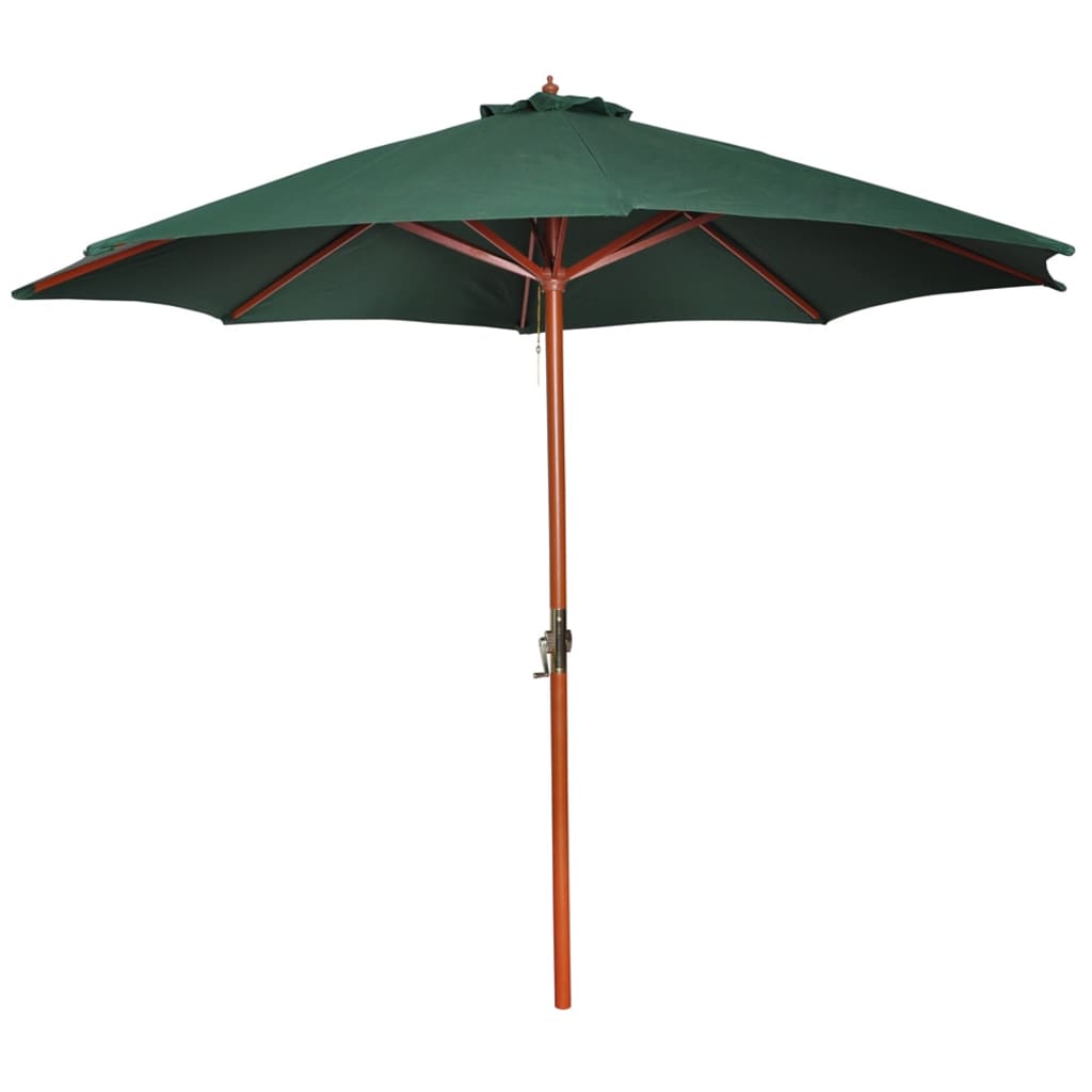 Vidaxl Parasol 258 cm grøn