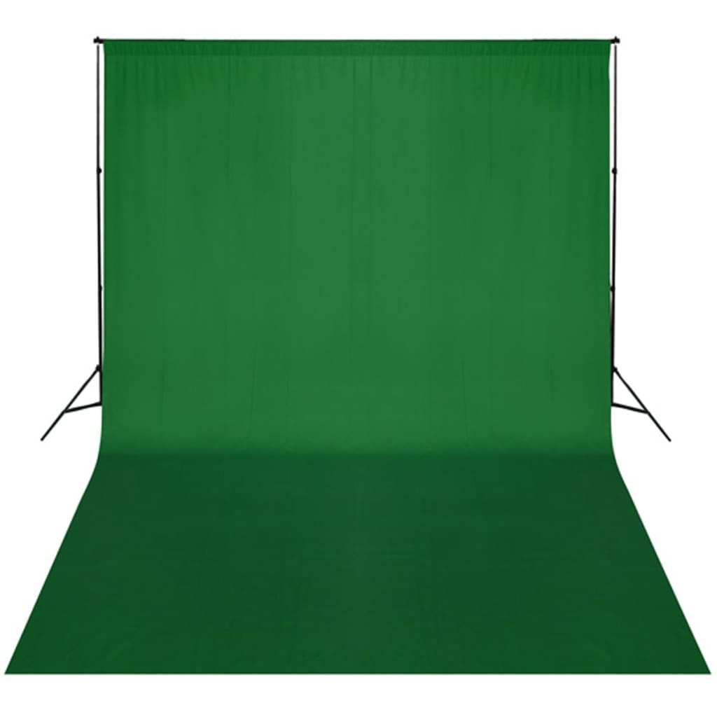 Vidaxx baggrundssystem 300x300 cm grøn