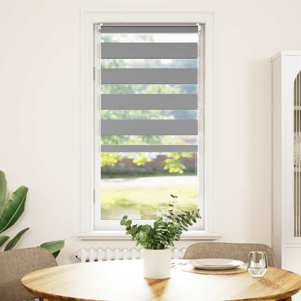 Vidaxl Duo Roller Blind 60x120cm Grå