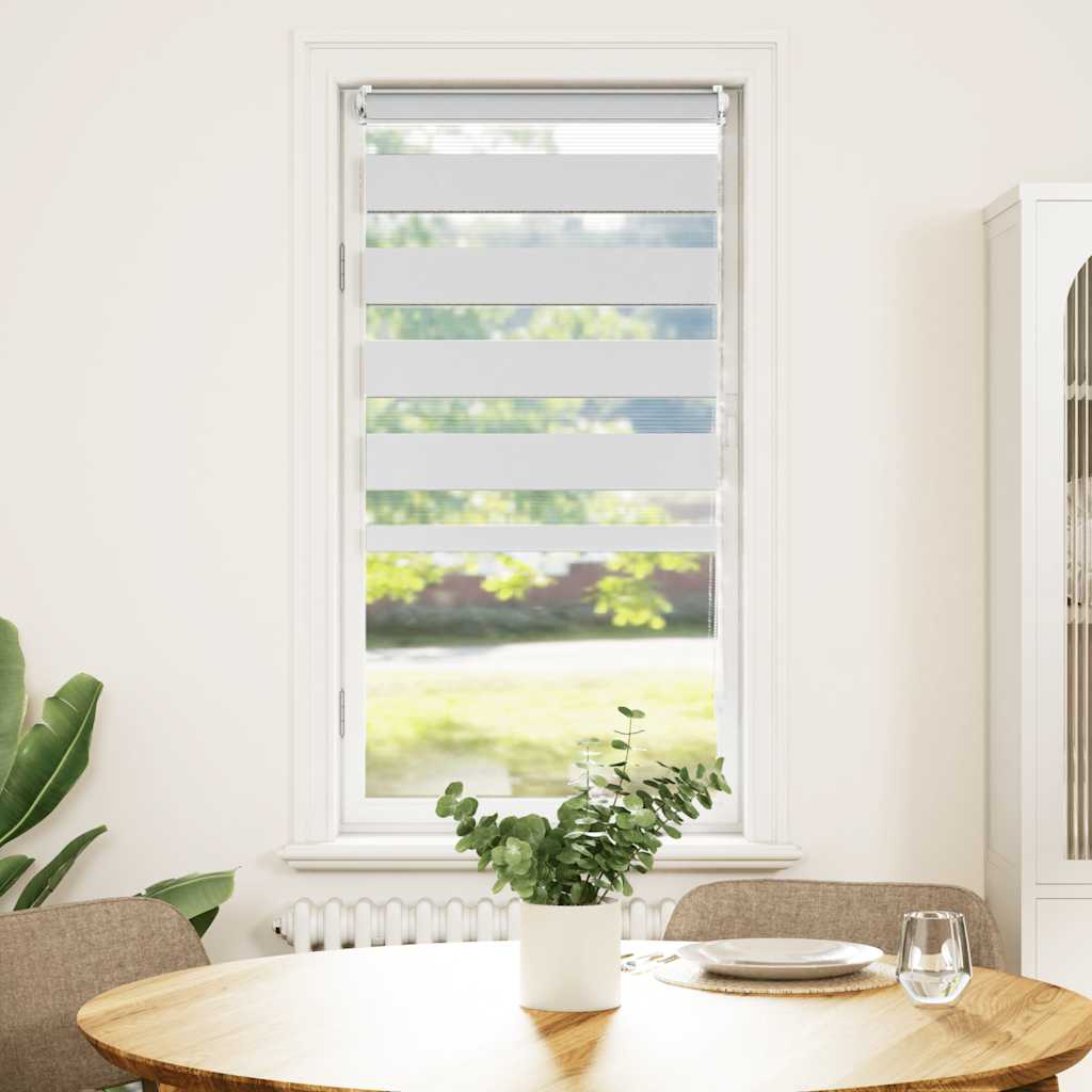 Vidaxl Duo Roller Blind 40x100 cm hvid