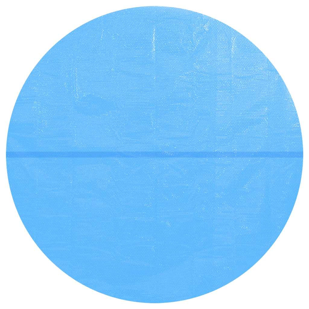 Vidaxl Solar Pool Film flyder omkring 250 cm pe blå