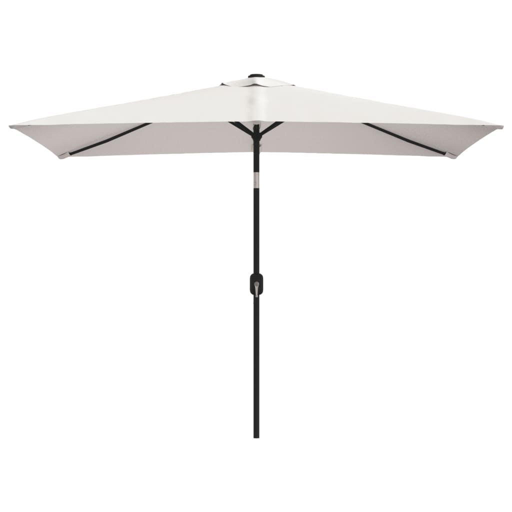 Vidaxx parasol firkantet sandhvid 200 x 300 cm