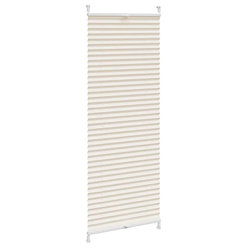 VidaXL plisségardin 60x125 cm creme
