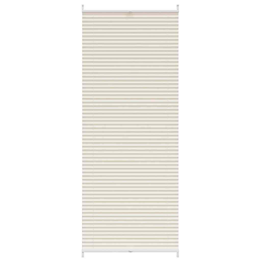 Vidaxx plisseret rullegardin 70x200cm creme