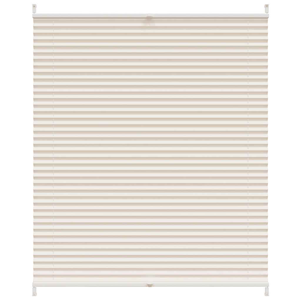 VidaXL plisségardiner 100x150cm creme
