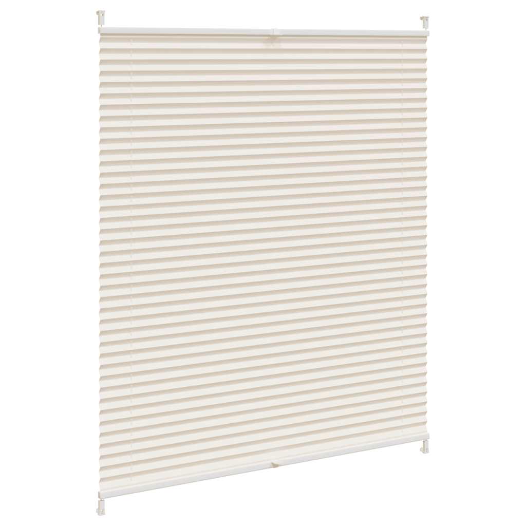 VidaXL plisségardiner 100x150cm creme