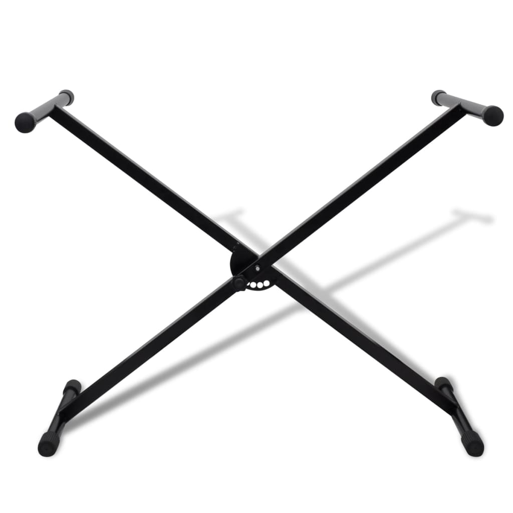 Vidaxl-tastaturstandard Justerbar enkelt X-Frame