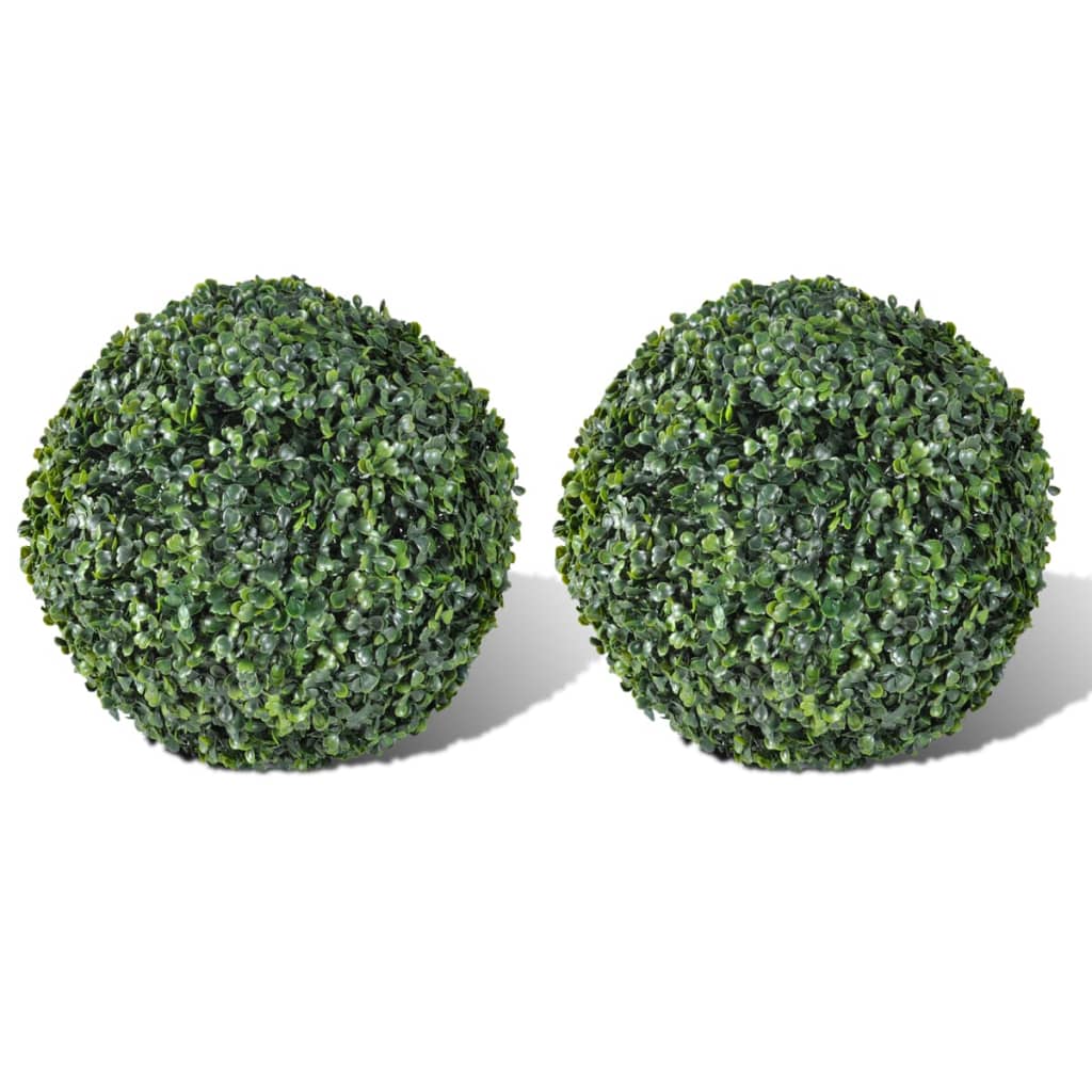 Vidaxl Art Plants Buxus pære 2 St 27 cm