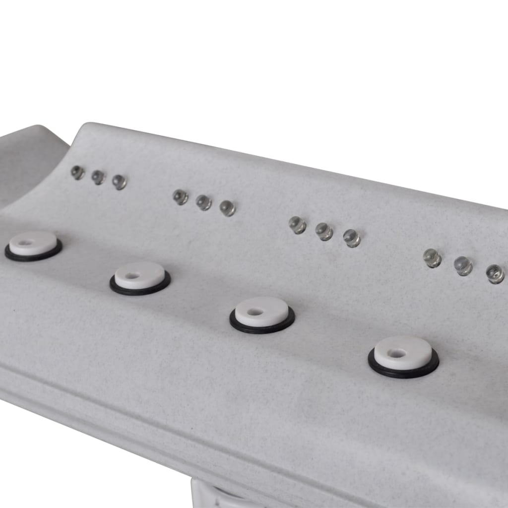 Vidaxl Swimming Pool Waterfall Fontein med LED