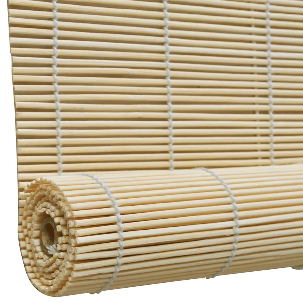 Vidaxl Roller Blind 140x160 cm bambus naturlig