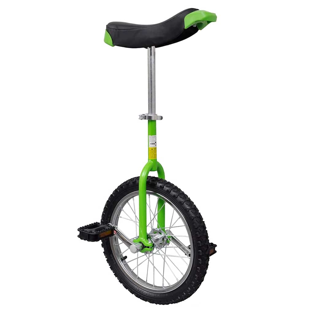 Vidaxx justerbar unicykel (grøn 16 tommer)