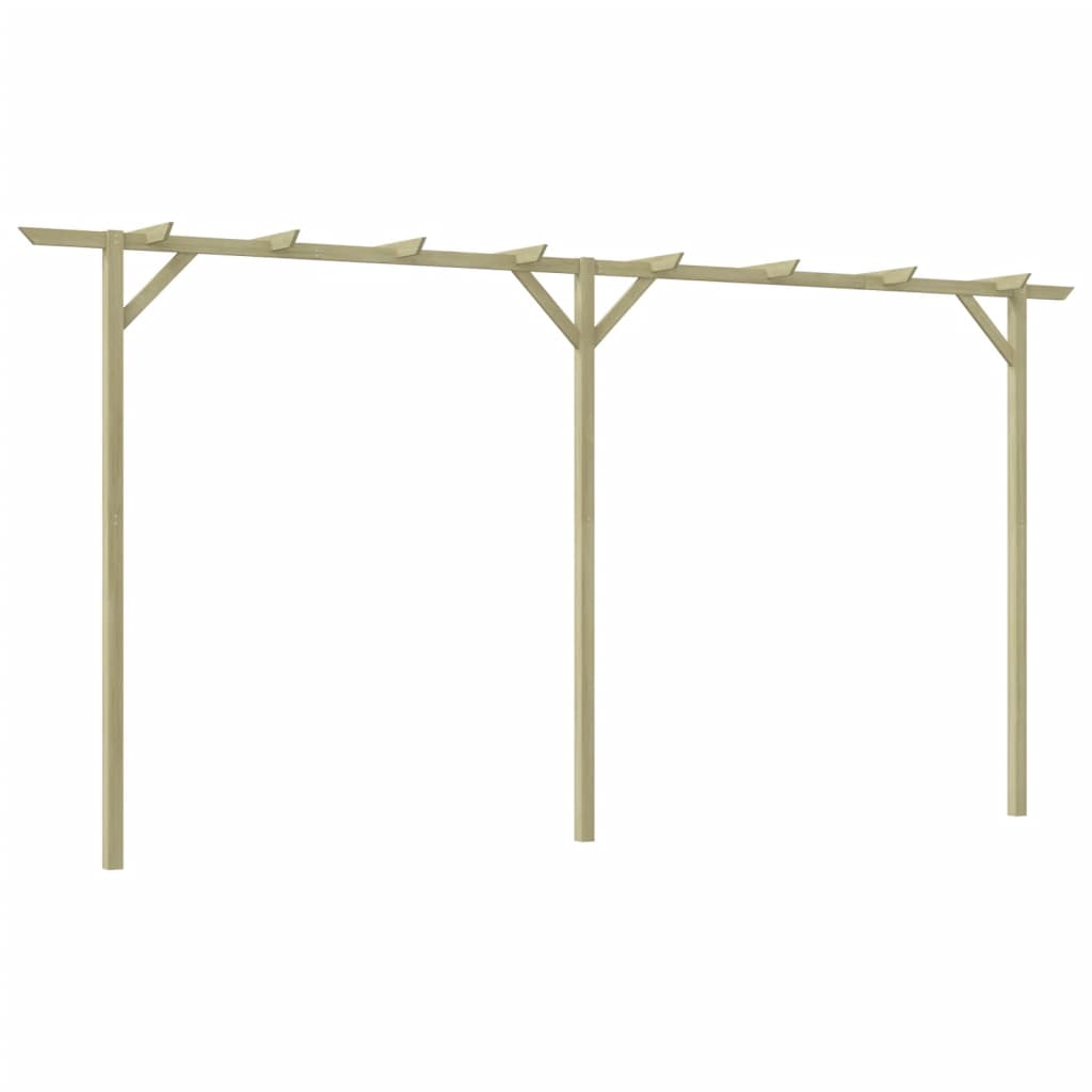 Vidaxl Pergola 410x40x203 cm træ