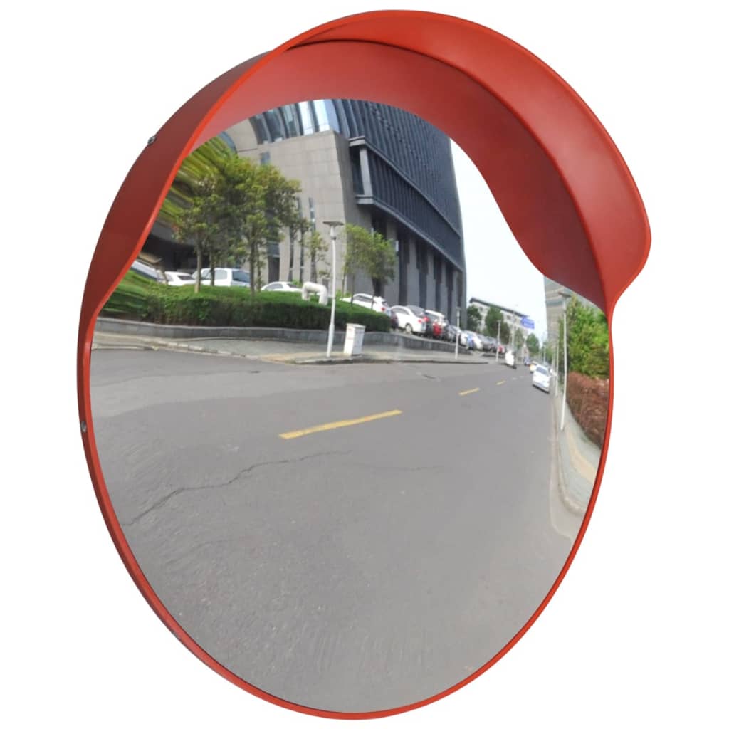 Vidaxl Traffic Mirror til udvendig 60 cm pc plast Oranje
