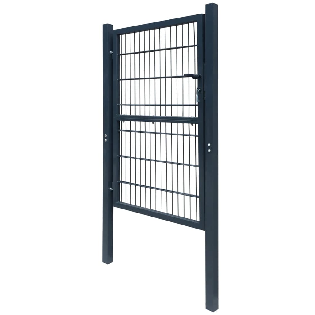 Vidaxl Port Double Rod (ankel) 106x210 cm Anthracite Gray