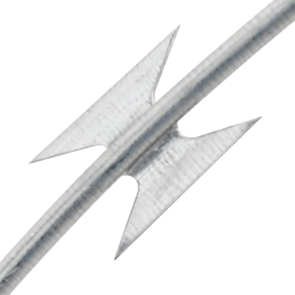 Vidaxl Schemetstikkeldraad Concertina Galvanized Steel 150 m