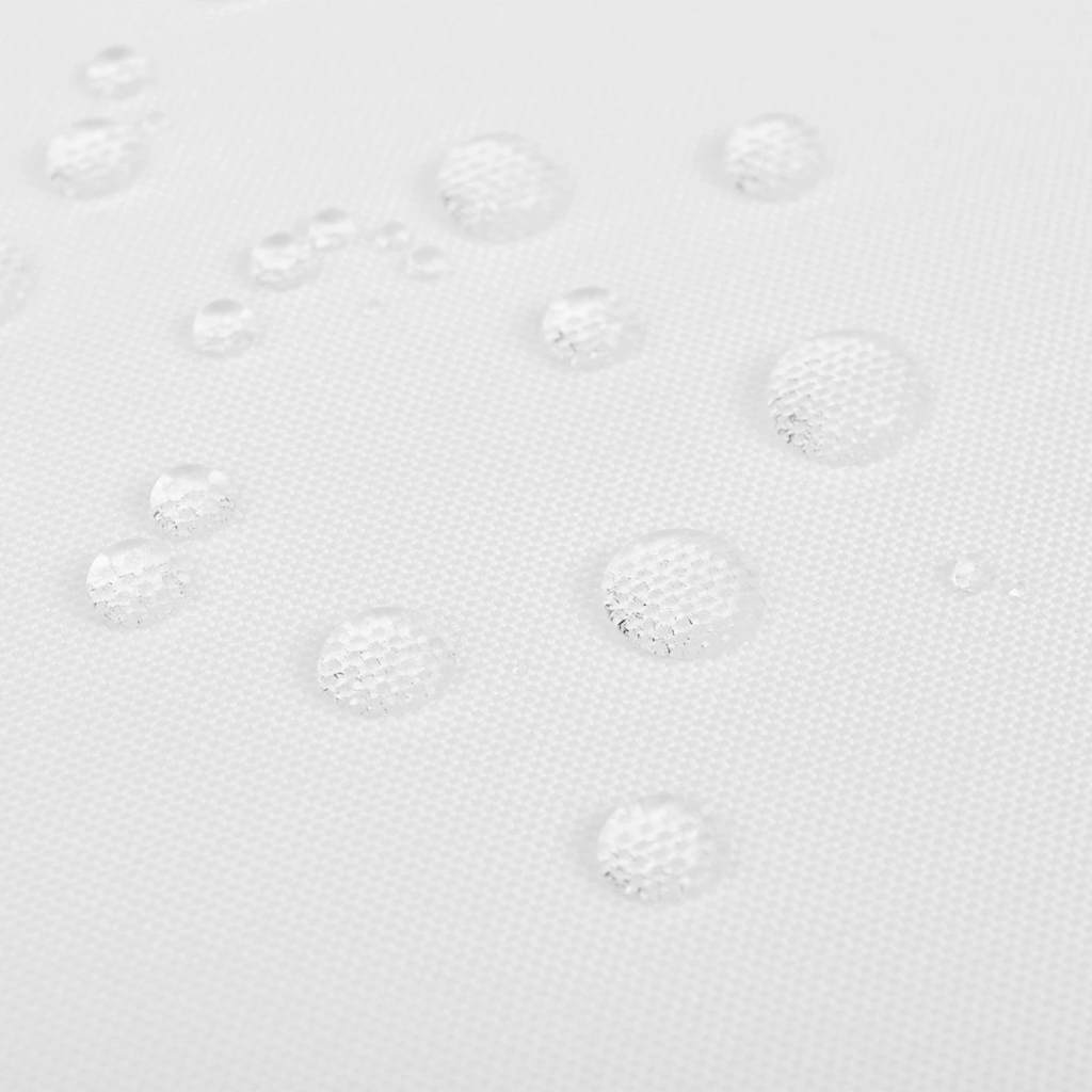 Vidaxl tablet tæpper Hvide 5 stykker 100 x 100 cm
