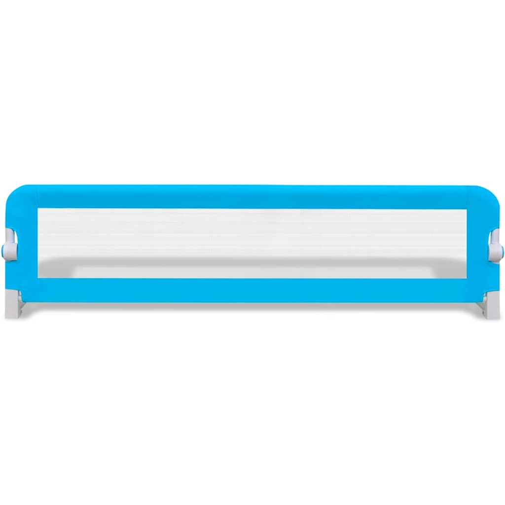 Vidaxl Bedhek Toddler 150x42 cm blå